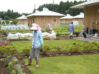 クラインガルテン栗源（滞在型市民農園）市営施設