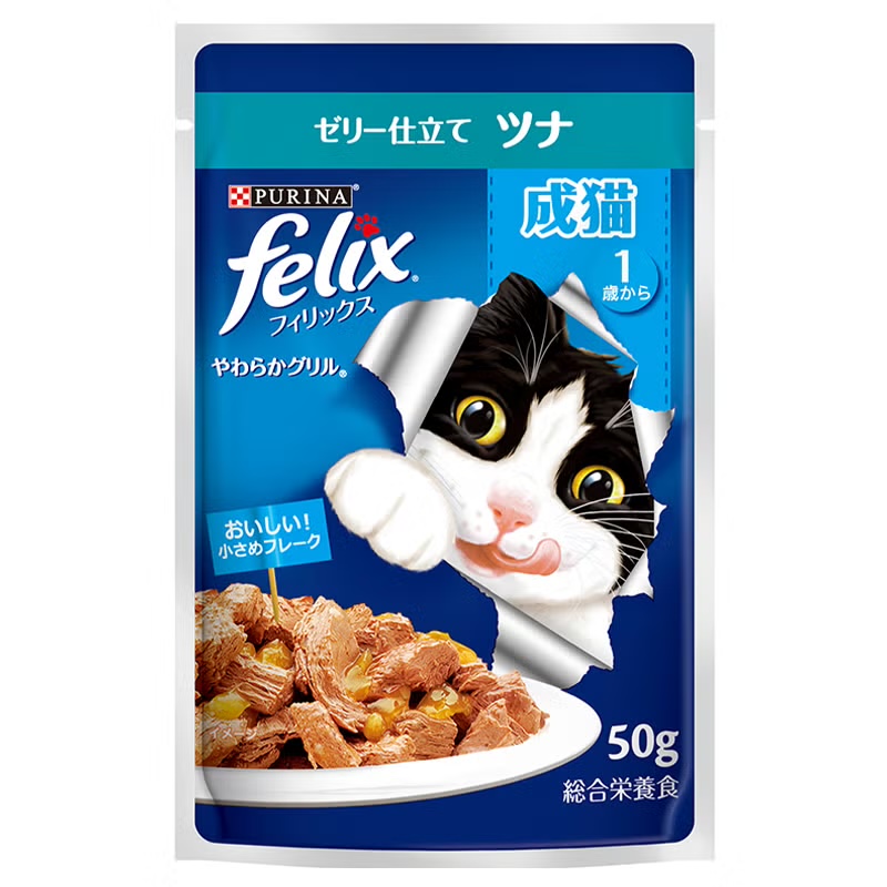 ピュリナ フィリックス やわらかグリル 成猫 ゼリー仕立て ツナ