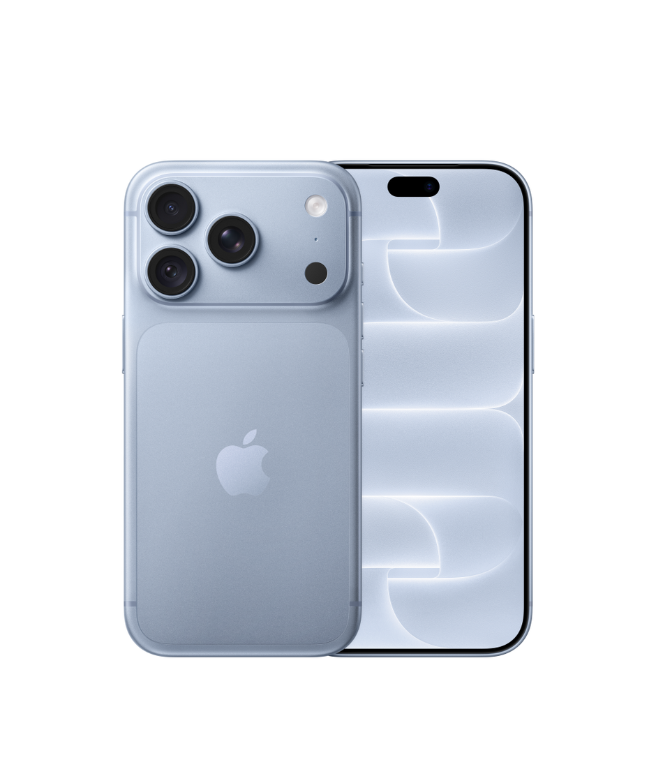 iPhone 18 Pro（グレイシャー／ライトブルー）の本体