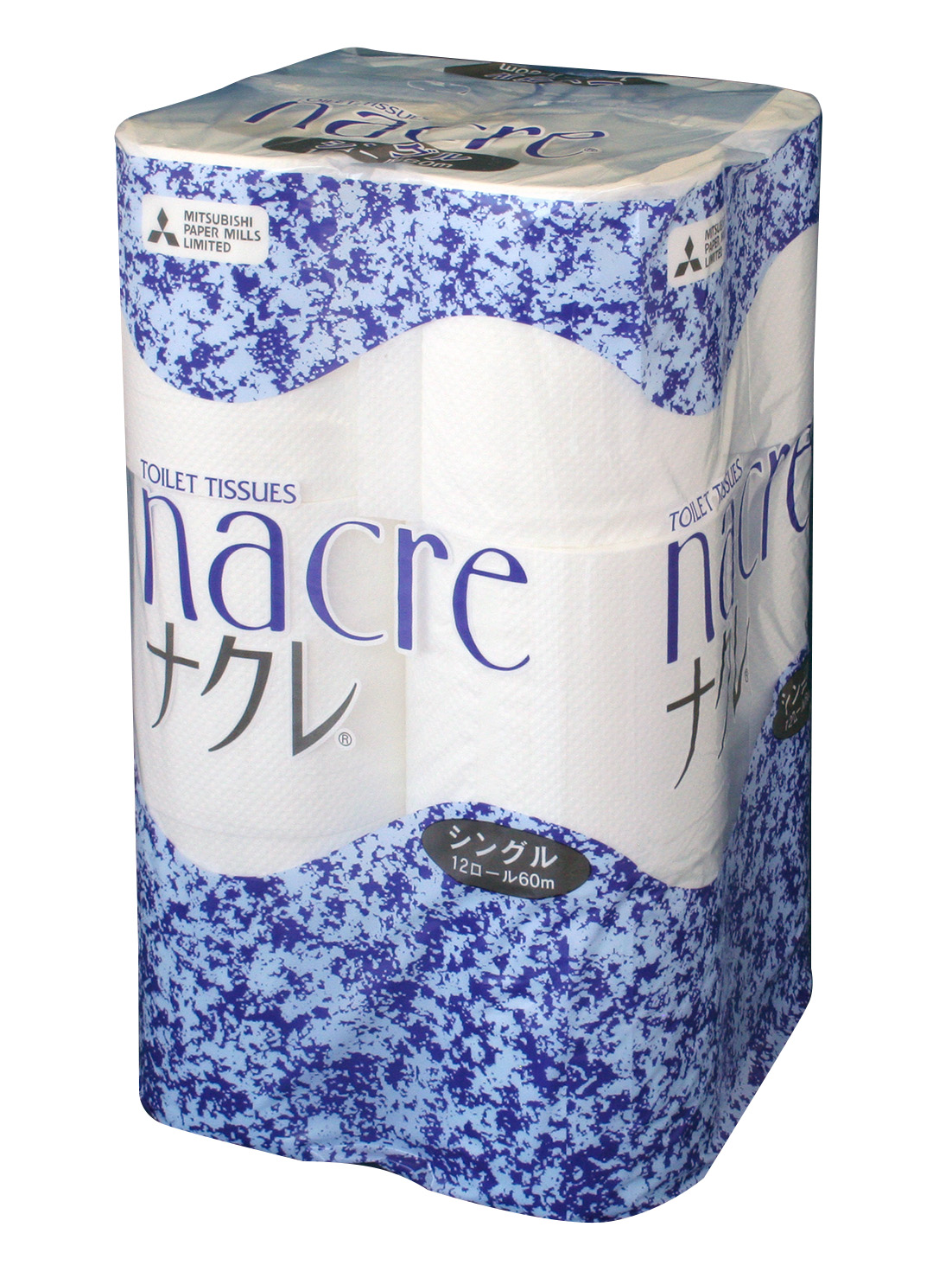 ナクレ トイレットペーパー シングル 12ロール60m(岩手県大槌町ふるさと納税 96ロール)
