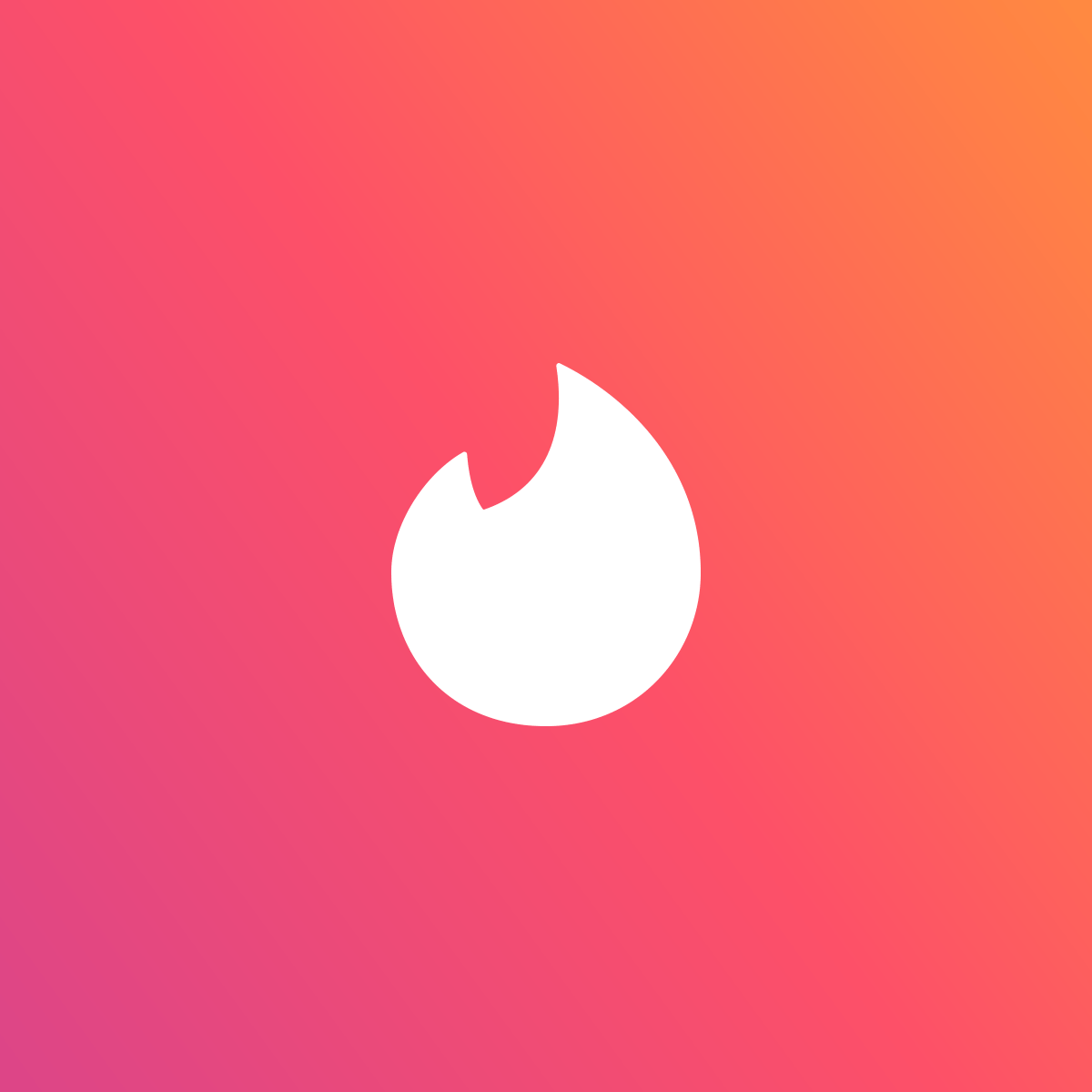 Tinder（ティンダー）のロゴ